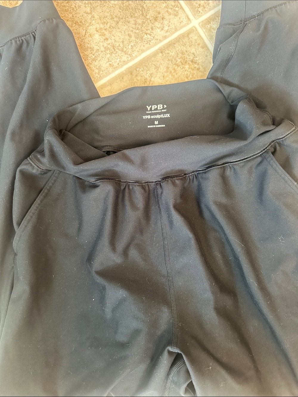 Abercrombie SculptLUX women’s  Black Performance Pants